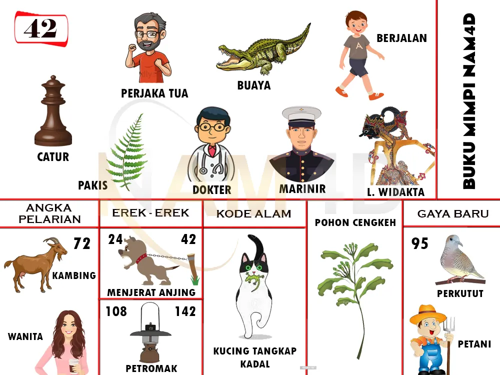 buku mimpi erek erek togel 42